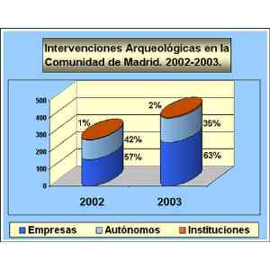 Intervenciones arqueológicas CAM 2002/2003